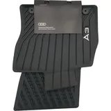 Audi A3 2013-2020 Gummifußmatten Allwettermatten vorne Schwarz, 2 Stück