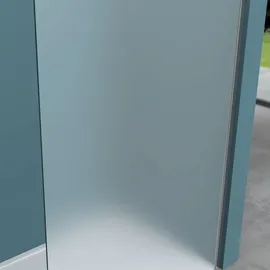 mai & mai Duschwand für Dusche Duschabtrennung 120x200cm Walk-In ESG-Sicherheitsglas 10mm NANO Glas BRAM3 Bremen2VS