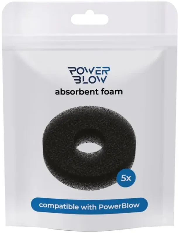KIIROO - POWER BLOW ABSORBIERENDER SCHAUM, 5ER-PACK
