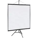 vidaXL Beamer Leinwand mit Stativ 67 Zoll 1:1 vidaXL