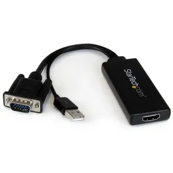 Startech Adapter Adapter Konverter Vga zu Hdmi mit Audio