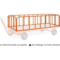 ROLLCART Stahlrohrwände 750 mm