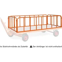 ROLLCART Stahlrohrwände 750 mm