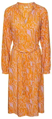 Tchibo - Midikleid - Orange - Gr.: 42 - orange - 42