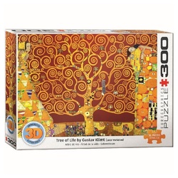 EUROGRAPHICS Puzzle 3D – Lebensbaum von Gustav Klimt (Puzzle), 499 Puzzleteile