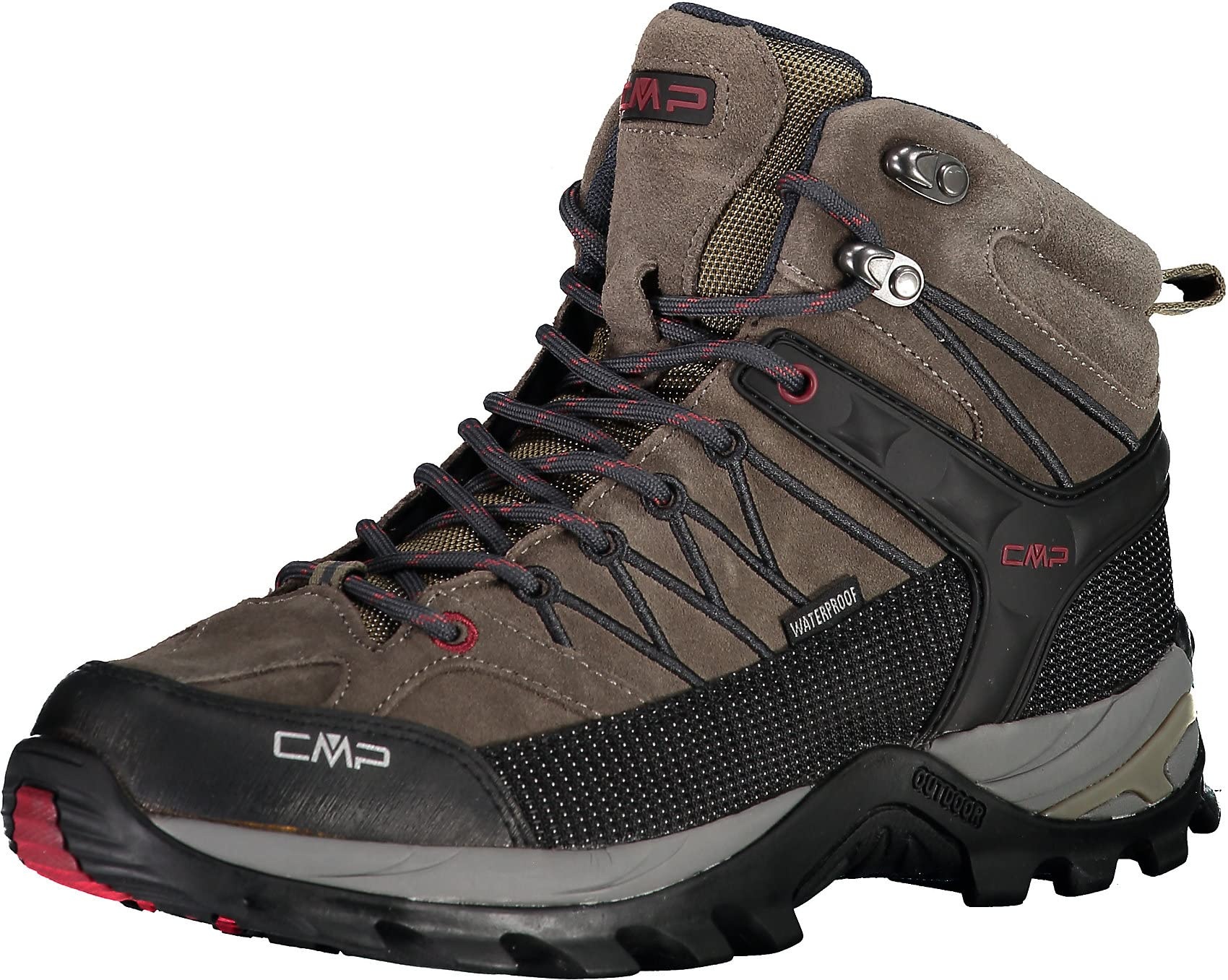 CMP - Rigel Mid Trekking Shoes Wp, Torba-Antracite, 39