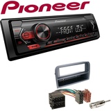 Pioneer 1-DIN Autoradio USB AUX Android Einbauset für Fiat Croma 2005-2010