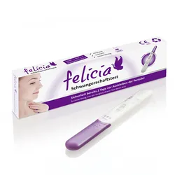 felicia Schwangerschaftstest hCG Mittelstrahltest 25 mIU/ml Teststäbchen 1 St