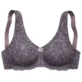 Nuance Entlastungs-BH Damen taupe-schwarz Gr.90C