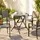 Outsunny Gartentisch Ø 80 x 73 cm Silber