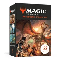 random house llc us Magic: The Gathering Postcard Set: Masterworks of Magic Art: Postcards