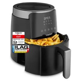 Medion P40 Heißluftfritteuse L 1500 Watt 4,7L schwarz