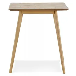 Kleiner Esstisch GENIUS  Der kleine GENIUS-Esstisch aus Naturholz – 80 x 80 cm – passt problemlos in Ihre Inneneinrichtung   Kadima Design
