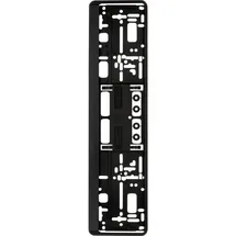 CARTREND Kennzeichenhalter schwarz