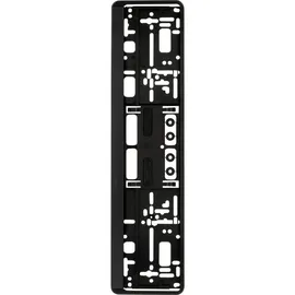 CARTREND Kennzeichenhalter schwarz
