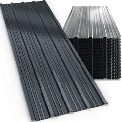 Trapezblech 14er-Set Anthrazit 110x46cm