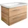 Fackelmann Waschtischunterschrank 2 Schubladen 80 x 49,2 x 47,6 cm Braun