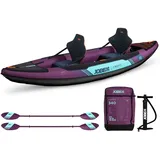 Jobe Croft Package Aufblasbares Kajak - Sunset Purple - 340 x 90 cm