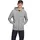 JACK & JONES Basic Reißverschlusspullover Light Grey Melange / Regular Fit S