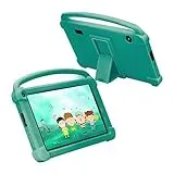 ATOZEE Kinder-Tablet, 7-Zoll-Tablet für Kinder, 4 GB + 32 GB, unterstützt 1 TB Erweiterung, Android 12, vorinstallierte Kindersicherung, Kindererziehung mit stoßfestem Ständer, GMS zertifizierte