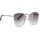 LASCANA Sonnenbrille LASCANA, Damen, silber (silberfarben), Sonnenbrillen Sonnenbrille, modische Sonnenbrille mit großen Gläsern, Damenbrille, Sonnenschutz