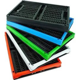 Novaliv Klappbox 30 L 4-tlg. Schwarz