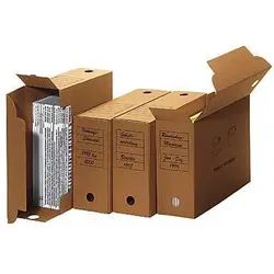 Top-Print Archivboxen für Ordner 33,5 x 11,4 x 25,3 cm