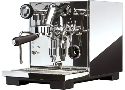 Eureka Pura R Siebträger Kaffeemaschine - Edelstahl, Rotationspumpe