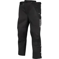Bering Corleo King Size wasserdichte Motorrad Textilhose, schwarz, Größe L für Männer