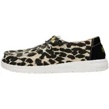 HEYDUDE Hey Dude wendy animal, schwarz/grau - 37 EU
