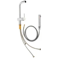 FRANKE 115.0373.966 Spültischbatterie mit Zugsauslauf Active Plus Pull-Out Spray, Chrome