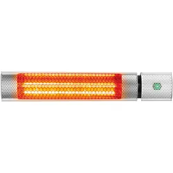 Activejet Stahl-Terrassenheizer APH-IW2000, Wandmontierter Terrassenheizer, Schw