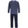 HAJO Pyjama Klima Komfort Blau 60