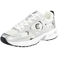 Karl Kani Prime Runner 2 Herren Silber/Schwarz/Weiß 46