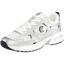 Karl Kani Prime Runner 2 Herren Silber/Schwarz/Weiß 46