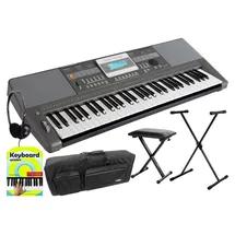 Classic Cantabile Kinder-Keyboard CPK-303 61 Tasten 5 grau