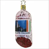 INGE-GLAS® Christbaumschmuck Salami