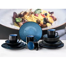 CreaTable Capri Kombiservice 16-tlg. blau