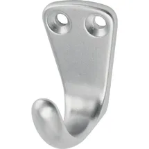 Hermeta Metaalwaren BV Handtuchhaken 0553 Aluminium Silberfarbig 0553-01E