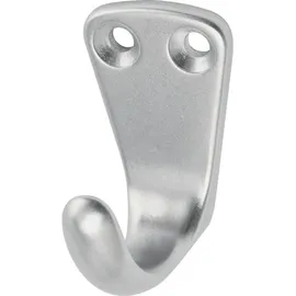 Hermeta Metaalwaren BV Handtuchhaken 0553 Aluminium Silberfarbig 0553-01E