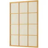 [en.casa] Wandspiegel, Gold, Glas, Rechteckig, 60x90x1.8 cm,