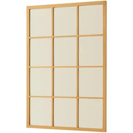 [en.casa] Wandspiegel, Gold, Glas, Rechteckig, 60x90x1.8 cm,