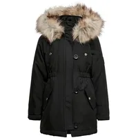 KIDS ONLY Kogiris Fur Parka OTW Schwarz 116