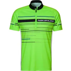 NAKAMURA Herren Fahrrad-Trikot Este, GREEN GECKO, S