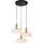 LUCIDE Singala 3-flg. 30 cm rund gold matt