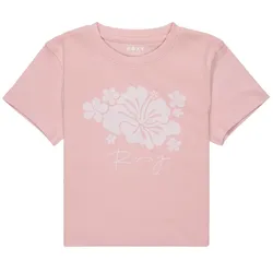 Shirttop ROXY "Baby One More Time", Kinder, Gr. 16(165-172cm), rosa (bleached mauve), 100% Baumwolle, Tops