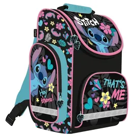 St. Majewski - Rucksack Schulrucksack Teenager Kinderrucksack für Jungen und Mädchen - Stitch Motiv