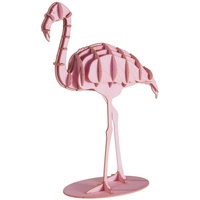 Fridolin 3D Papiermodell - Flamingo