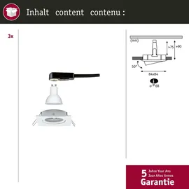 Paulmann Nova 3er Pack (934.36)