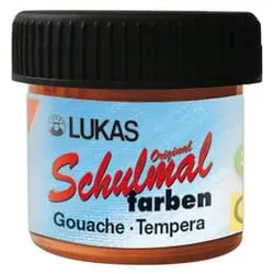 LACUFA Schulmalfarbe 18ml siena K102051 Becher